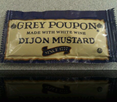 Grey Poupon? We has it.